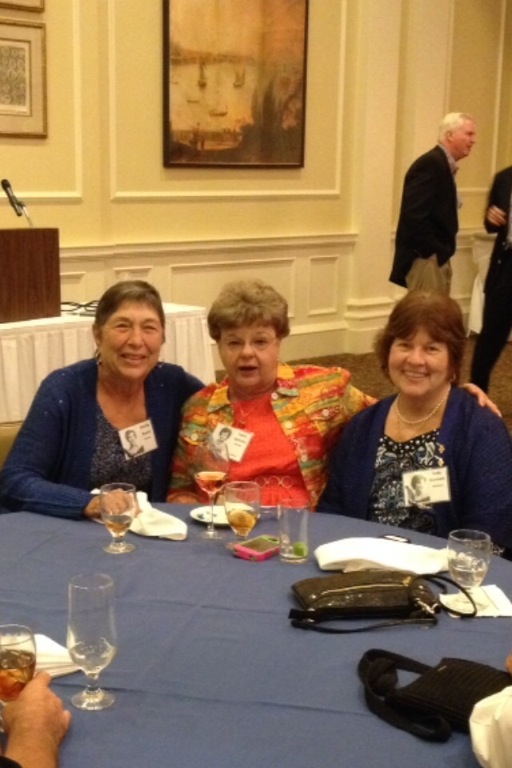 Shelly Reed Boehm, Sabra Spindler Keesee, and Judy Gunnels McClure.