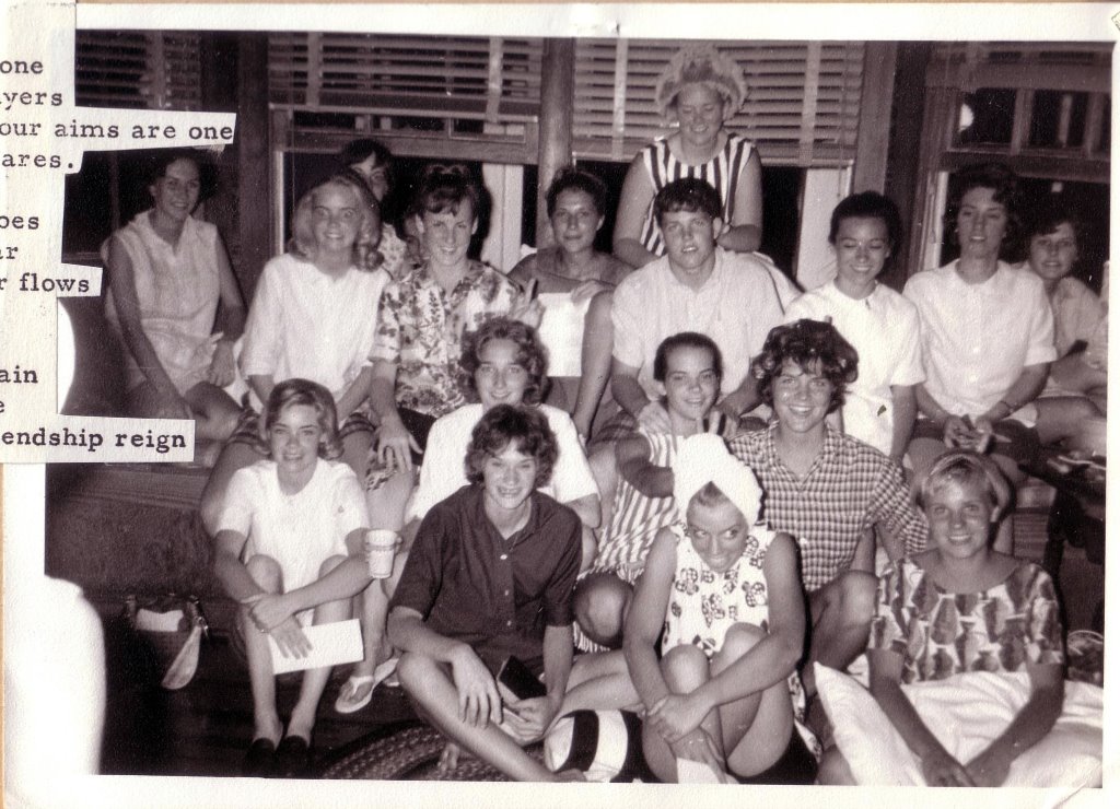 Delta Y-teens retreat 1964 (Suzie Lanier)